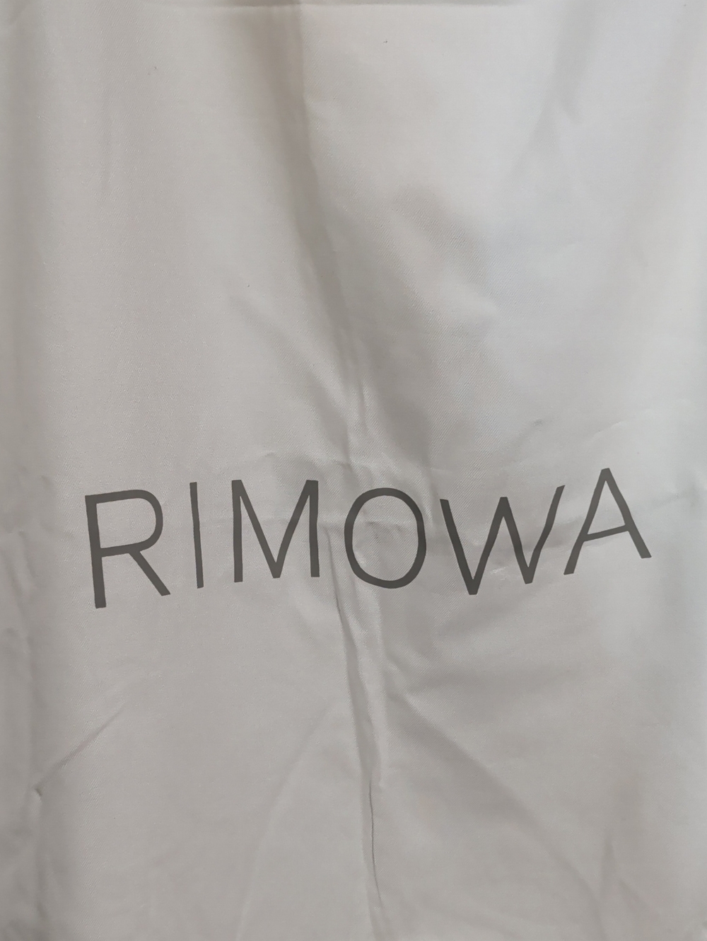 RIMOWA large 29x37 Dust Bag Whitw